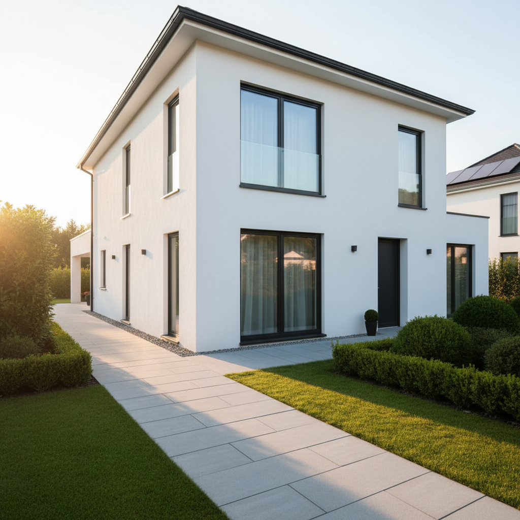 Energy-efficient insulated Irish home